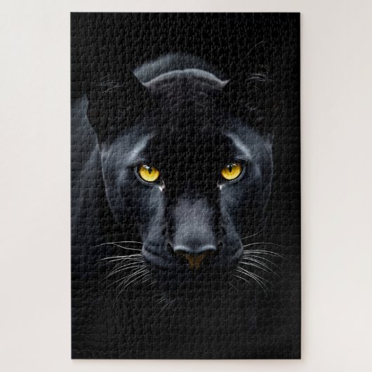 Zwarte panter legpuzzel (Verticaal)