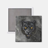 Zwarte Panter Magneet (Voorkant / Achterkant)