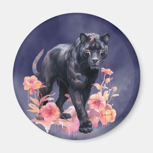 Zwarte panter magneet (Voorkant)