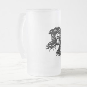 Zwarte panter matglas bierpul