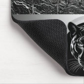 Zwarte Panter Met Effect van Druipende Verf 🐆 Muismat (Hoek)