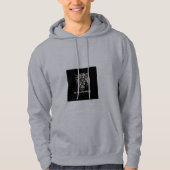 Zwarte panter mooi ontwerp mannen hoodies sweatshi (Voorkant)