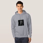 Zwarte panter mooi ontwerp mannen hoodies sweatshi (Voorkant volledig)