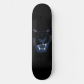 Zwarte panter persoonlijk skateboard (Voorkant)