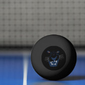 Zwarte panter pingpongbal (Net)
