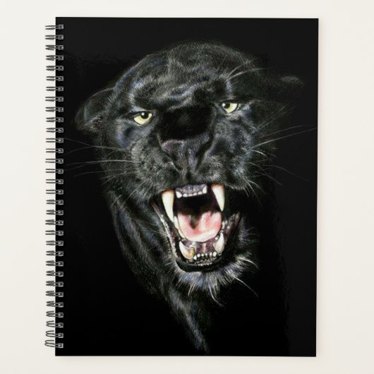 Zwarte panter planner (Voorkant)