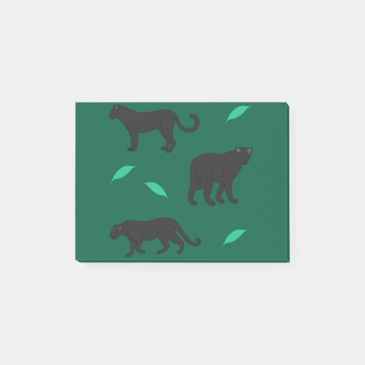 Zwarte Panter Post-it® Notes (Voorkant)