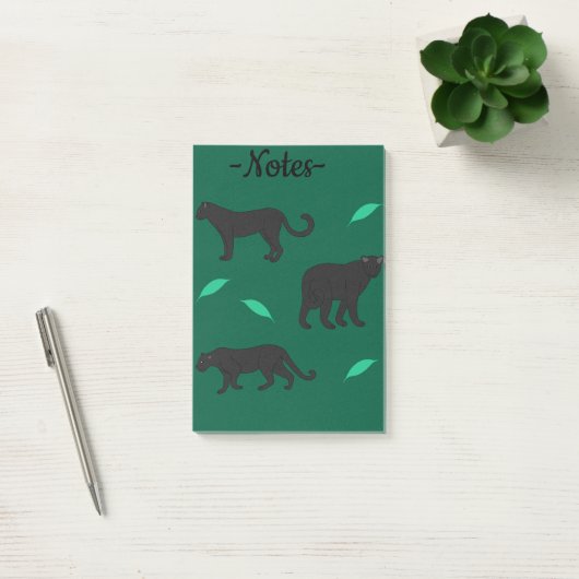 Zwarte Panter Post-it® Notes (Kantoor)