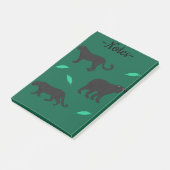 Zwarte Panter Post-it® Notes (Schuin)