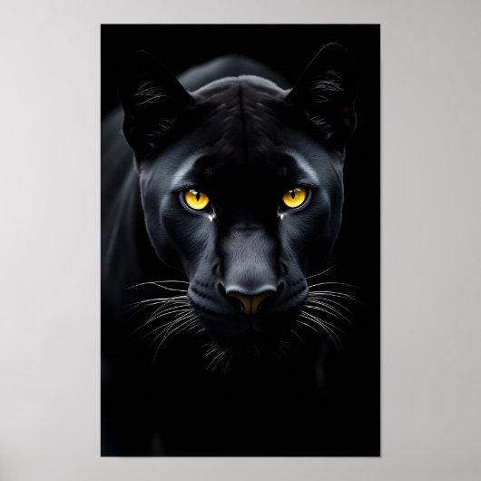 Zwarte Panter Poster (Voorkant)