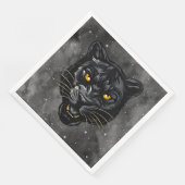 Zwarte Panter Servet (Hoek)