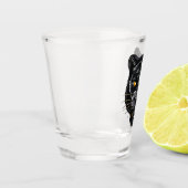 Zwarte Panter Shot Glas (Links)