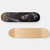 Zwarte panter skateboard (Horizontaal)