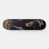 Zwarte panter skateboard (Horizontaal)