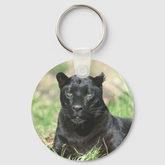 Zwarte panter sleutelhanger (Voorkant)