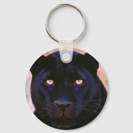 Zwarte panter sleutelhanger (Voorkant)