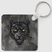 Zwarte Panter Sleutelhanger (Achterkant)