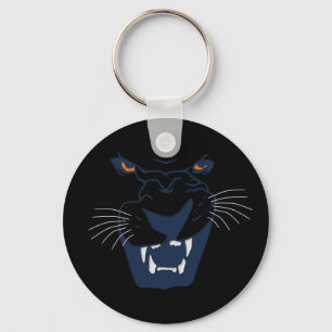 Zwarte panter sleutelhanger