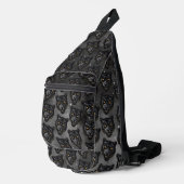 Zwarte Panter Sling Bag (Rechterhoek)