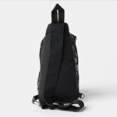 Zwarte Panter Sling Bag (Achterkant)