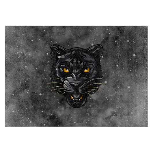 Zwarte Panter Snijplank (Voorkant)