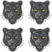 Zwarte Panter Sticker (Voorkant)