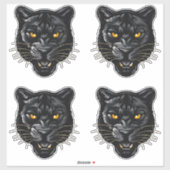 Zwarte Panter Sticker (Vel)