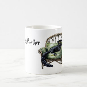 Zwarte Panter Stoel Koffiemok