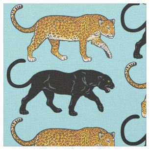 zwarte panter stof
