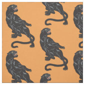 zwarte panter stof (Swatch)