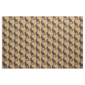 zwarte panter stof (Yard (91,4 cm))