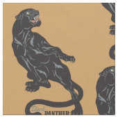 zwarte panter stof (Close Up)