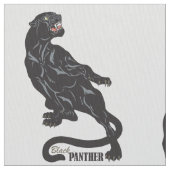 zwarte panter stof (Close Up)