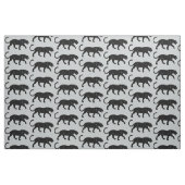zwarte panter stof (Fat Quarter)