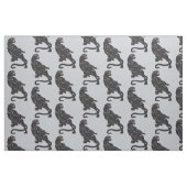zwarte panter stof (Fat Quarter)