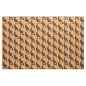 zwarte panter stof (Yard (91,4 cm))