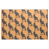 zwarte panter stof (Fat Quarter)