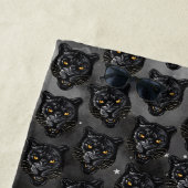 Zwarte Panter Strandlaken (In situ)