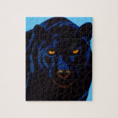 Zwarte panter symboliseert kracht en moed legpuzzel (Verticaal)