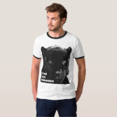 Zwarte panter t-shirt (Voorkant volledig)