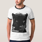 Zwarte panter t-shirt (Voorkant)