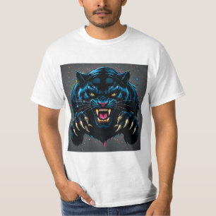 Zwarte panter t-shirt