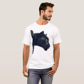 Zwarte panter T-shirt (Voorkant volledig)