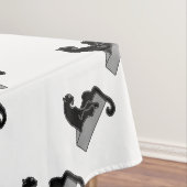 zwarte panter tafelkleed (Voorbeeld)