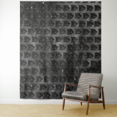 Zwarte Panter Tapijt Wandkleed (In situ)