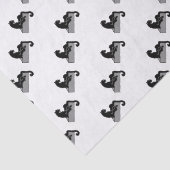 zwarte panter tissuepapier (Detail)