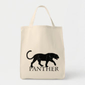 zwarte panter tote bag (Voorkant)