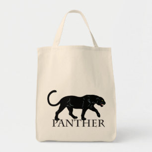 zwarte panter tote bag