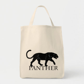 zwarte panter tote bag