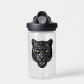 Zwarte Panter Waterfles (Voorkant)